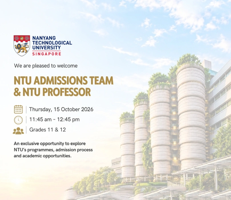 Welcoming NTU Admissions Team and NTU Professor